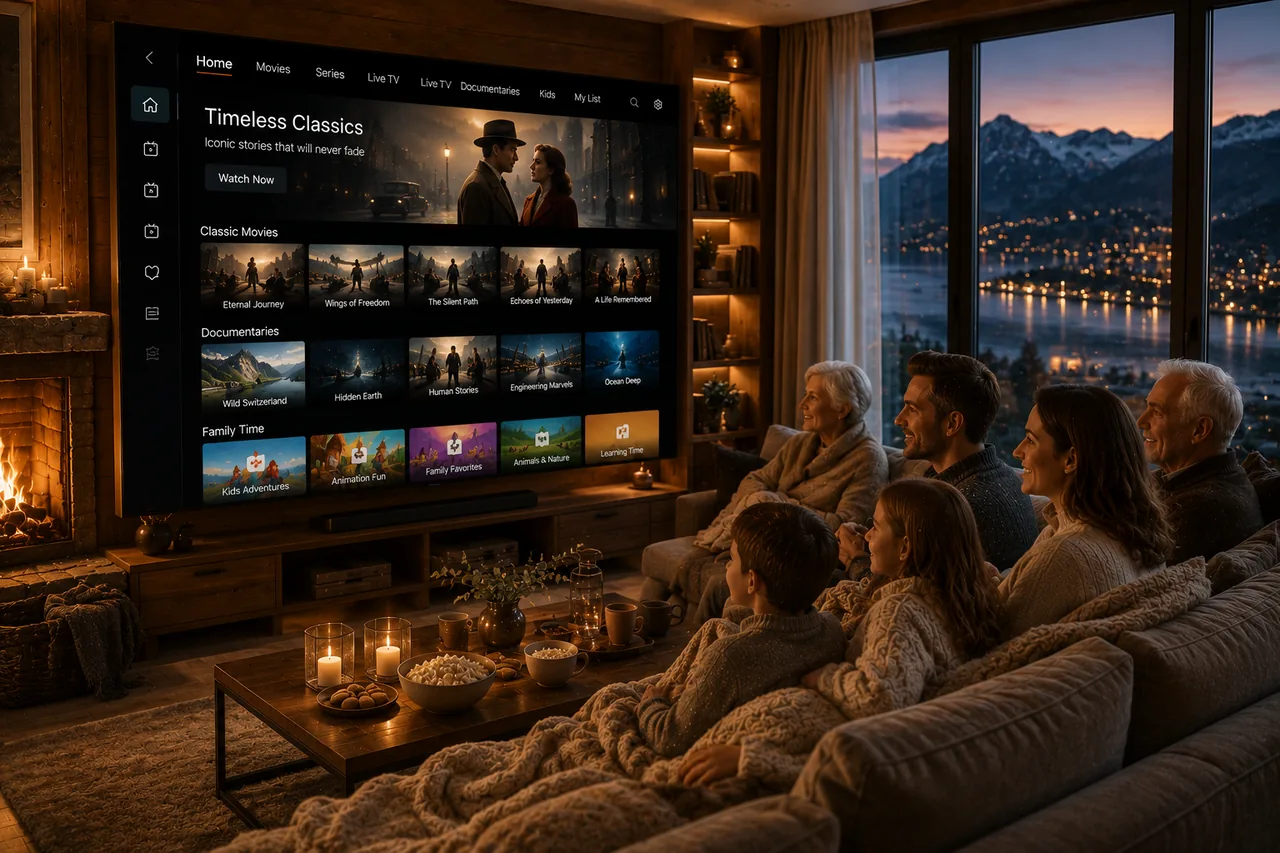 Schweizer HD-Sender über IPTV auf Fire TV Stick und Samsung Smart TV