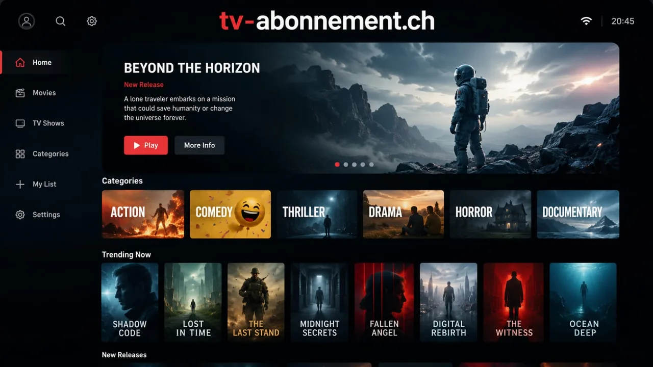 IPTV Smarters Pro Einrichtung Schweiz — Xtream Codes API und M3U Playlist einrichten